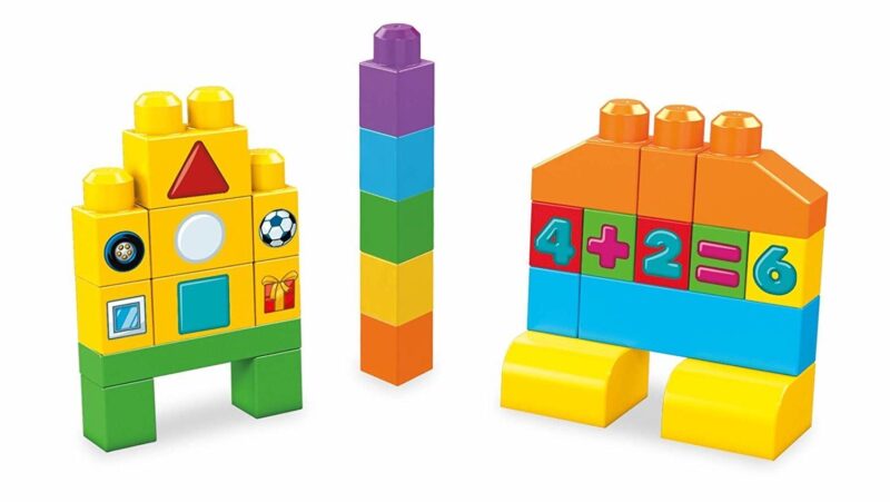 Kaladėlės Mega Bloks® Mokymosi krepšelis, 150 d. - Image 5