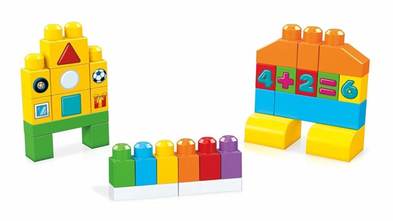 Kaladėlės Mega Bloks® Mokymosi krepšelis, 150 d. - Image 2