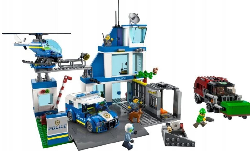 60316 LEGO City policijos nuovada ir pliušinė pagalvė Katė, 50 cm - Image 3