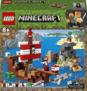 21152 LEGO® Minecraft Piratų laivo nuotykiai