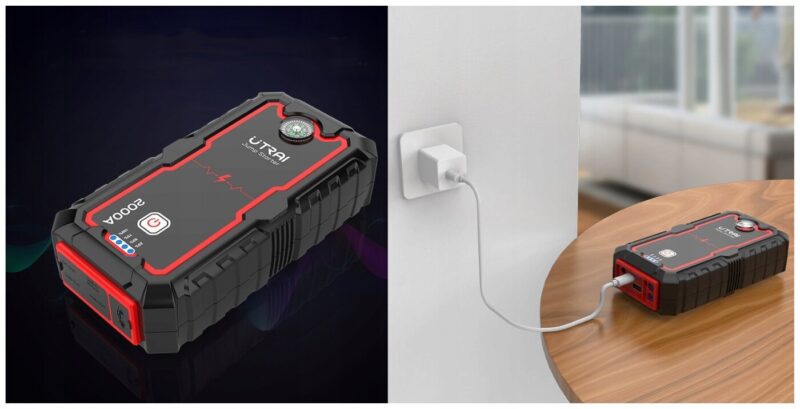 BOOSTER JUMP STARTER GALINGAS GREITO ĮKROVIMO 22000mAH 2000A