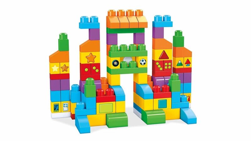 Kaladėlės Mega Bloks® Mokymosi krepšelis, 150 d. - Image 4