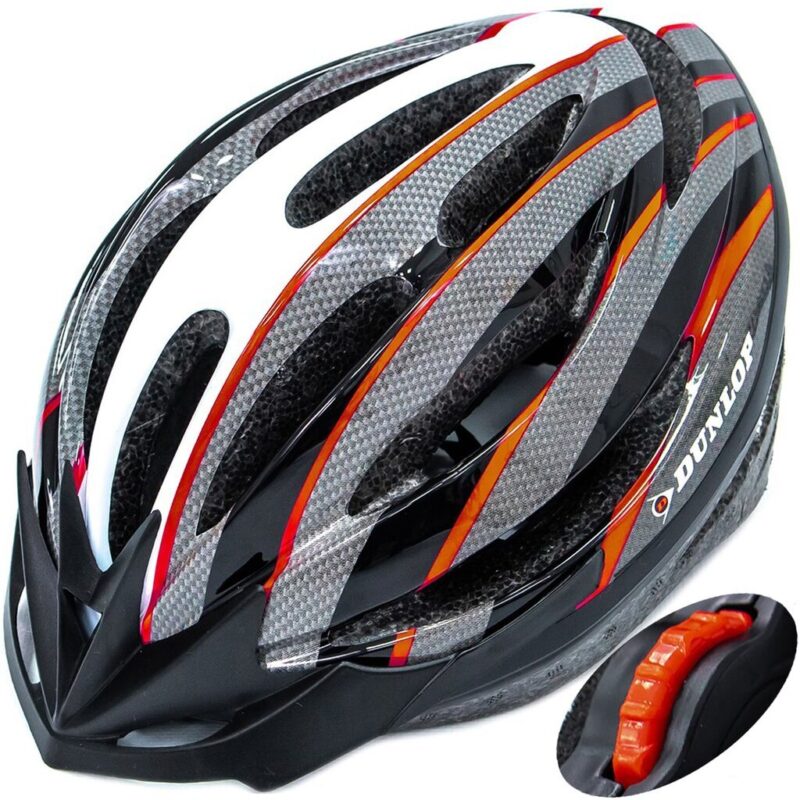 Dviratininko šalmas Dunlop Aero, 58-61cm, įvairių spalvų