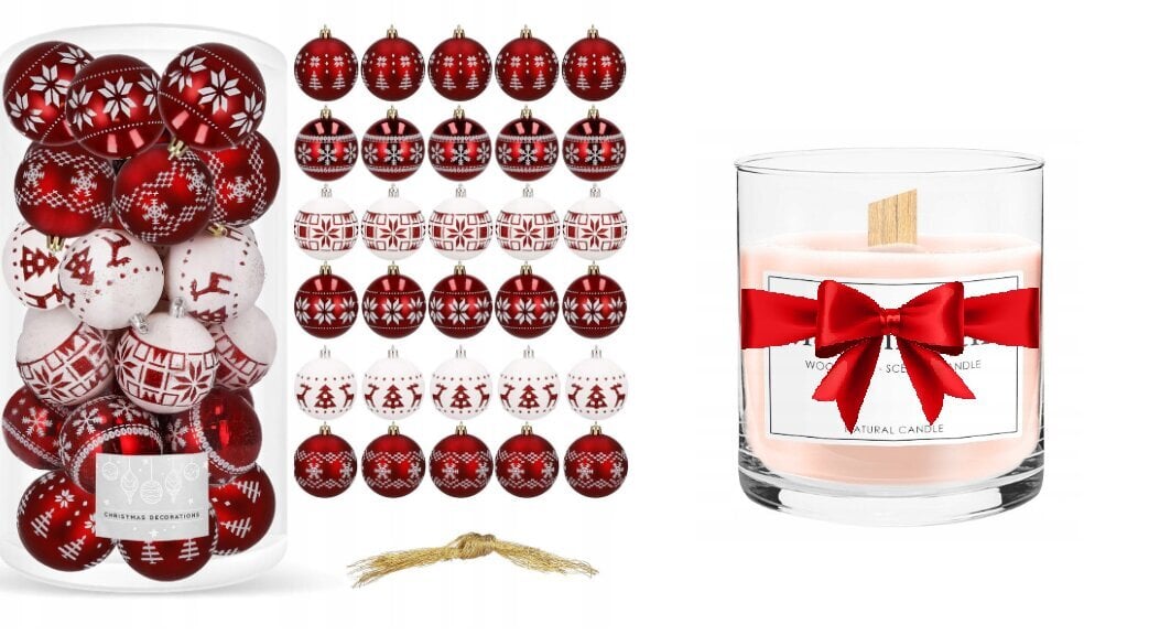 egluteszaislurinkinysspringos30vnt20b51reference2jpg belsilt Eglutės žaislų rinkinys Springos 30 vnt kalėdinės dekoracijos