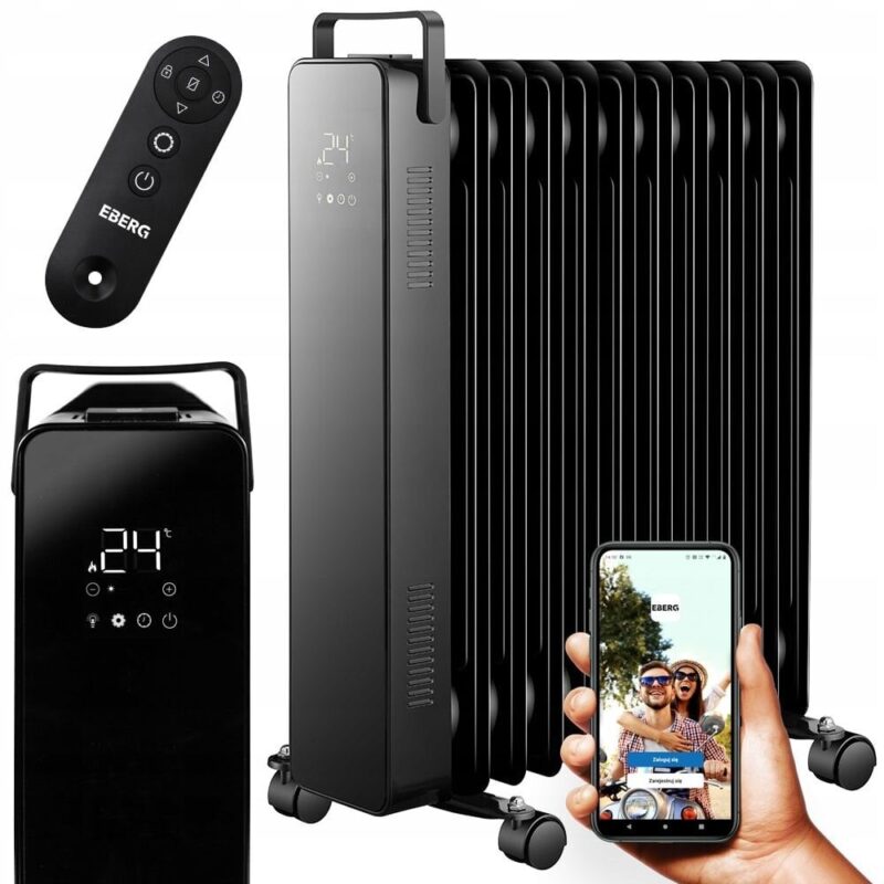Elektrinis radiatorius - šildytuvas Eberg RG11 2500W WiFi