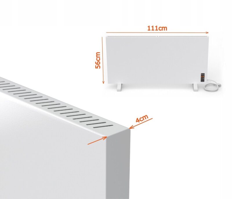 Elektrinis radiatorius - šildytuvas Termoplaza 700W - Image 11