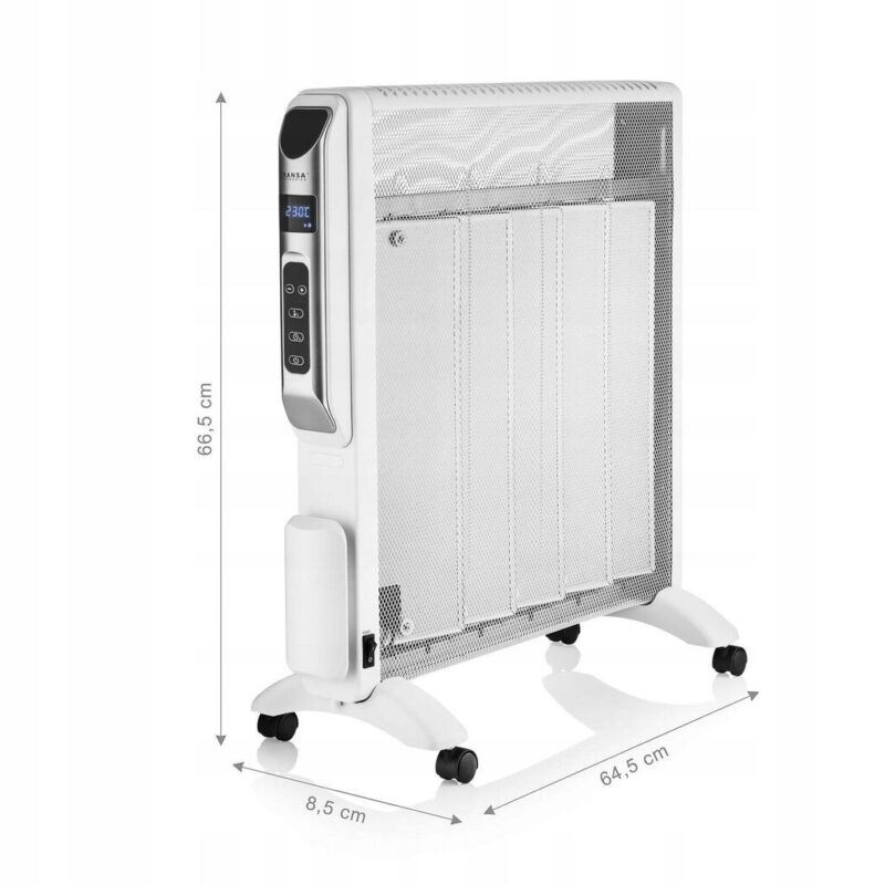 Elektrinis radiatorius - šildytuvas Transa Electronics MicaSlim 2500W - Image 7