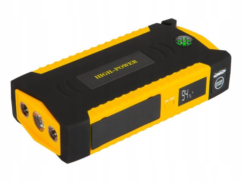 Greitasis starteris, įkrovos BOOSTER PowerBank 12V 16800 mAh Integruotas žibintuvėlis ir apsauginis plaktukas - Image 6