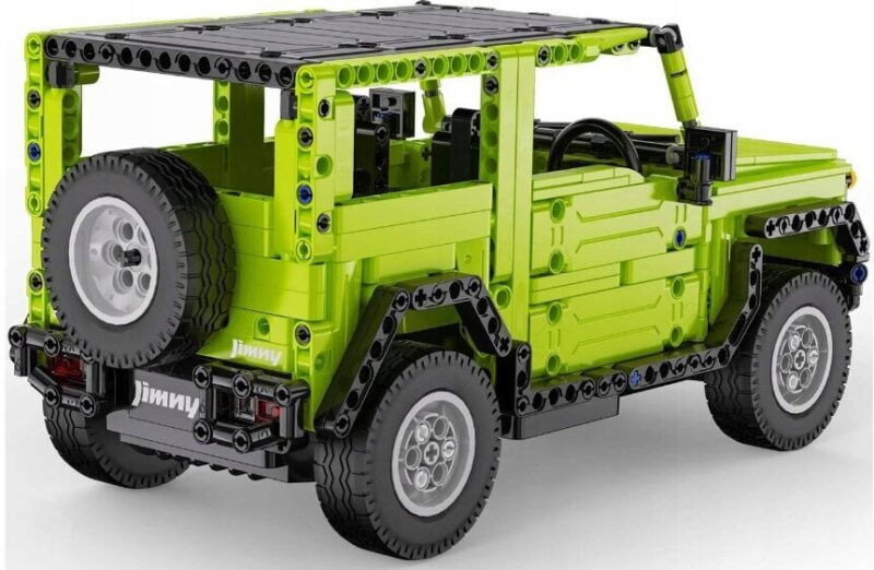 Konstruktorius Cada radijo bangomis valdomas Suzuki Jimny, 579 dal. ir dovana pagalvė Katė, 50 cm - Image 4