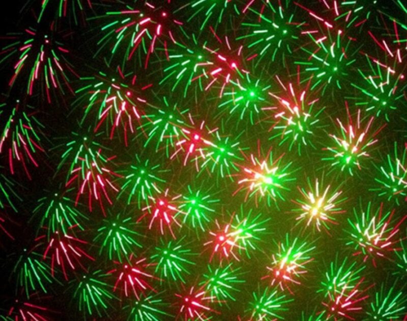 LED Disco lazeris su garso jutikliu  šviesos efektai renginiams