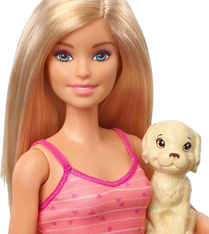 Lėlė Barbie šunukio vonios rinkinys, GDJ37 - Image 3