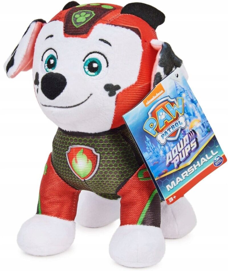 Minkštas žaislas Paw Patrol (Šunyčiai Patruliai) Marshall, 18 cm - Image 3