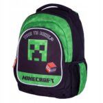 Mokyklinė kuprinė Astra Minecraft įvairių spalvų