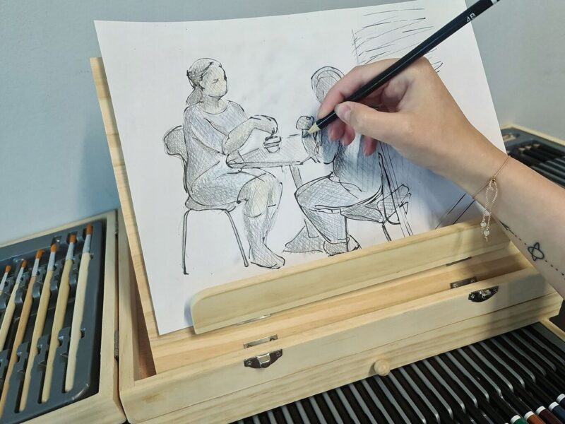 Piešimo ir tapybos rinkinys, 83vnt - Image 9