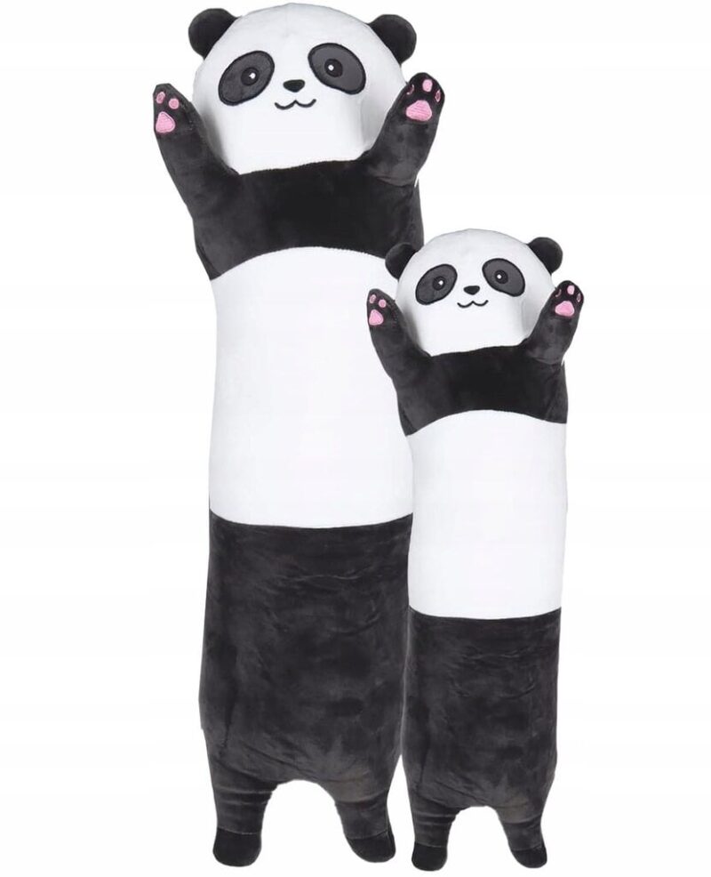 Pliušinė žaislinė pagalvė Panda 90cm - Image 2