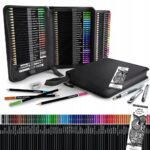 Profesionalus pieštukų piešimo rinkinys 72vnt