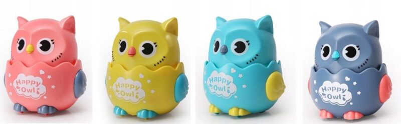 Sensorinis važiuojantis Peledžiukas Happy Owl – žaislas vaikams