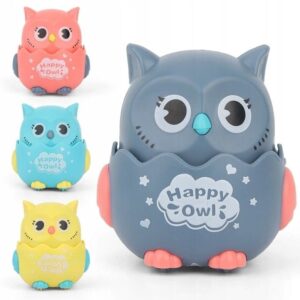 Sensorinis važiuojantis Peledžiukas Happy Owl – žaislas vaikams