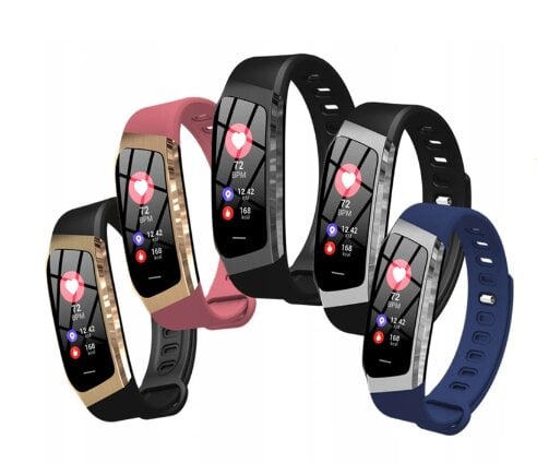 smartbande18fitsmartwatchpulsometrasandroidir96ac2pirktireference2jpg  belsilt Išmanioji apyrankė SMARTBAND E18 FIT su pulsometrų ir miego stebėjimu