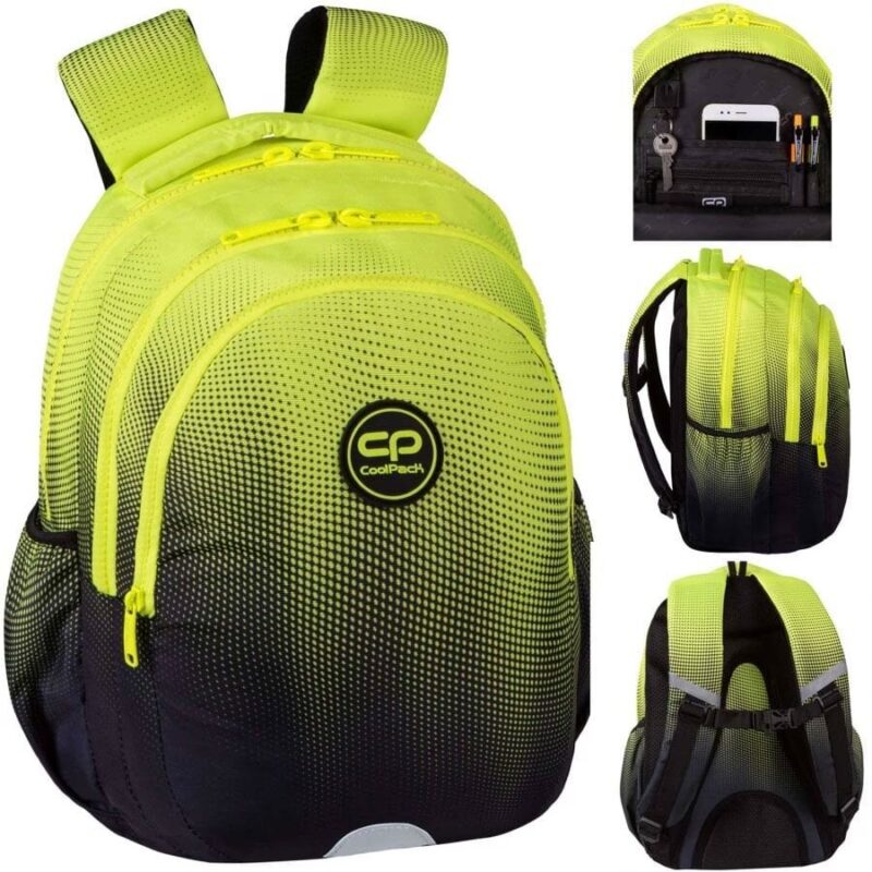 Sportinė mokyklinė kuprinė CoolPack Jerry Lemon