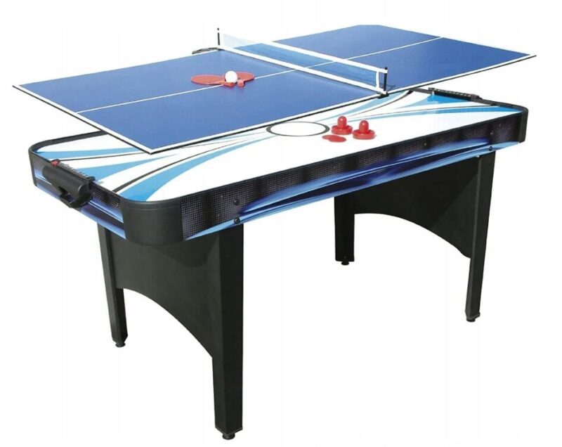 Stalo teniso ir oro ritulio stalas Cymber Air2in1 167 cm mėlynas
