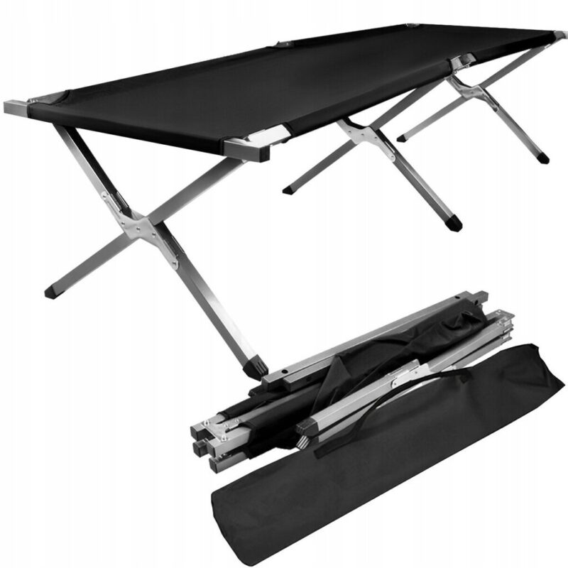 Sulankstoma lova Trizand 189cmx62 cm, juoda