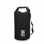 Vandeniui atsparus krepšys OceanPack, 20l, juodas