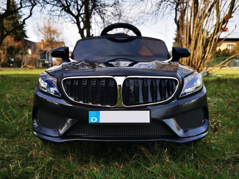 Vienvietis vaikiškas elektromobilis BMW, juodas - Image 5