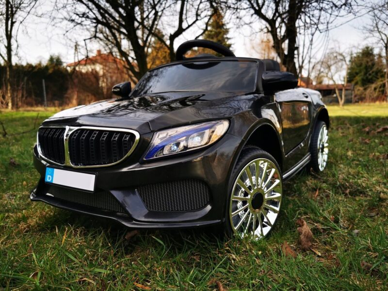Vienvietis vaikiškas elektromobilis BMW, juodas - Image 2