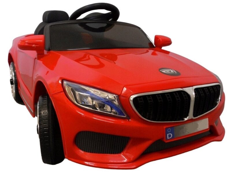 Vienvietis vaikiškas elektromobilis BMW raudonas