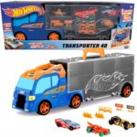 Žaislinis sunkvežimis su priedais Hot Wheels Truck Transporter