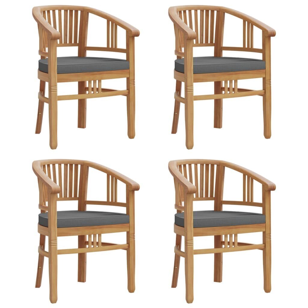 5iudaliulaukobaldukomplektasvidaxlaea11kainareference belsilt 5 dalių lauko baldų komplektas vidaXL iš tikmedžio