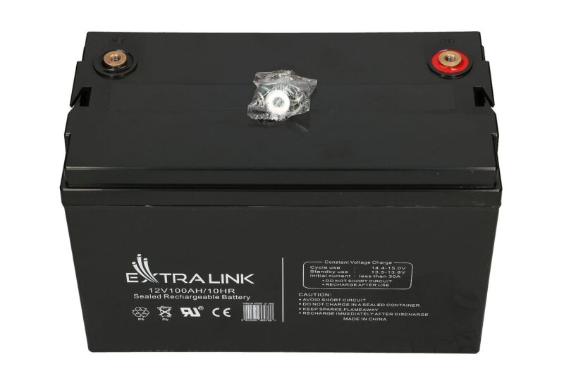 Extralink AGM 12V 100Ah akumuliatorius  patikima energija
