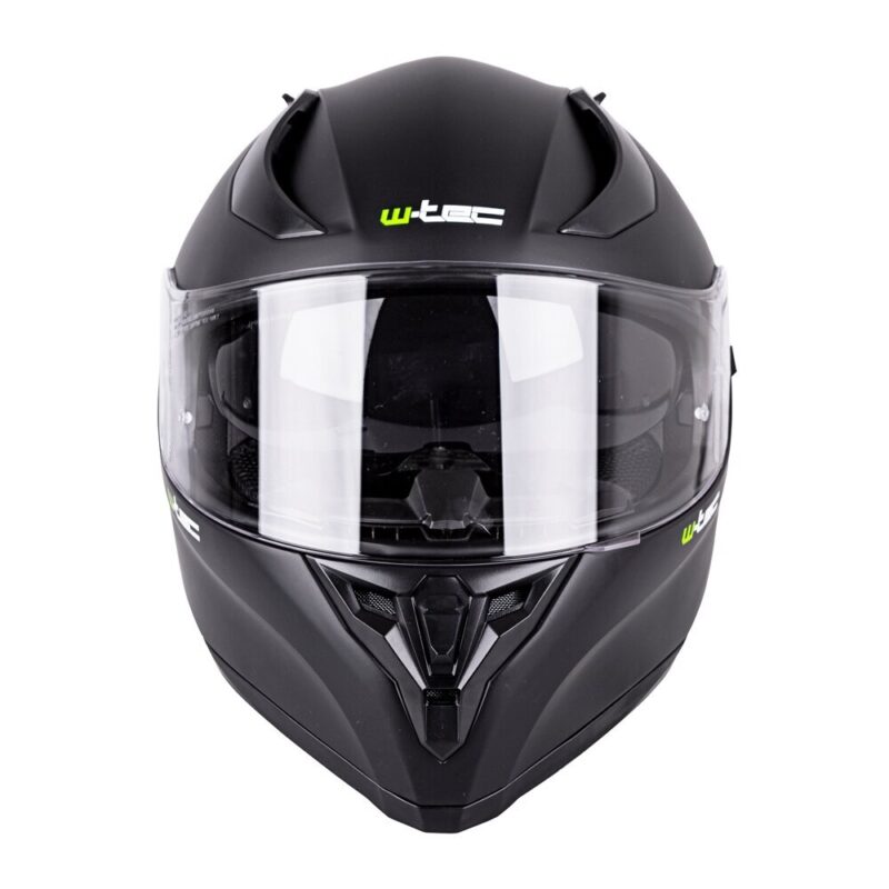 Integral moto šalmas W-TEC V128 Solid juodas matinis, XS - Image 6