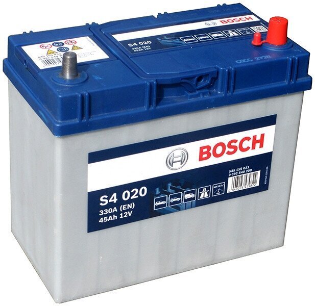 akumuliatoriusbosch45ah330as4020reference  belsilt Bosch 45Ah 330A S4020 akumuliatorius  patvarus pasirinkimas