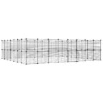 Augintinių narvas 60 segmentų juodas 35x35 cm  plienas