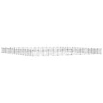 Augintinių narvas 60 segmentų juodas 35x35 cm plienas