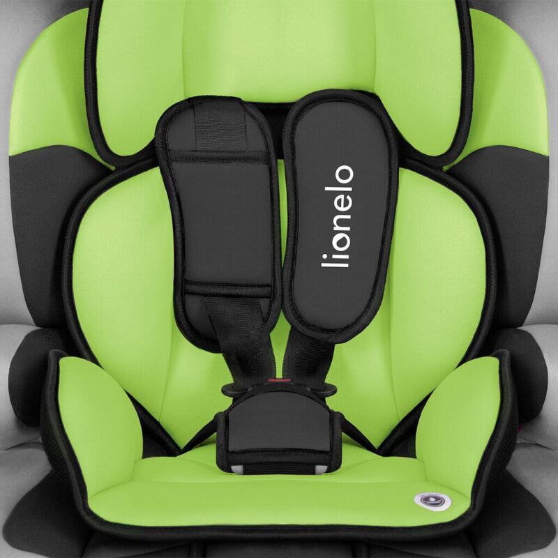 Automobilinė kėdutė Lionelo Levi One, 9-36 kg, lime - Image 4