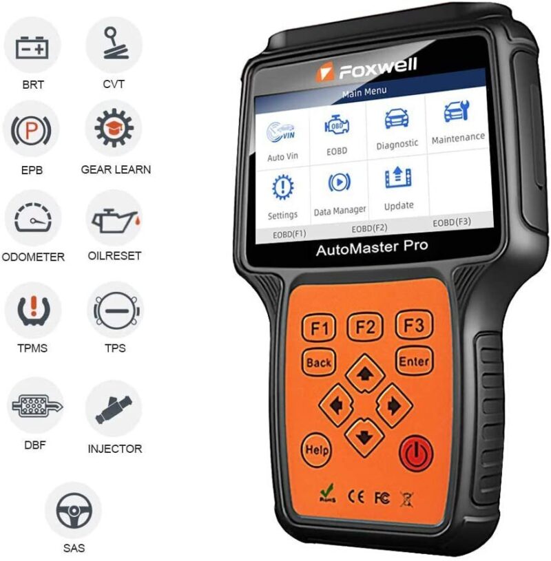 Automobilio diagnostinis įrenginys Foxwell NT680 Pro - Image 2