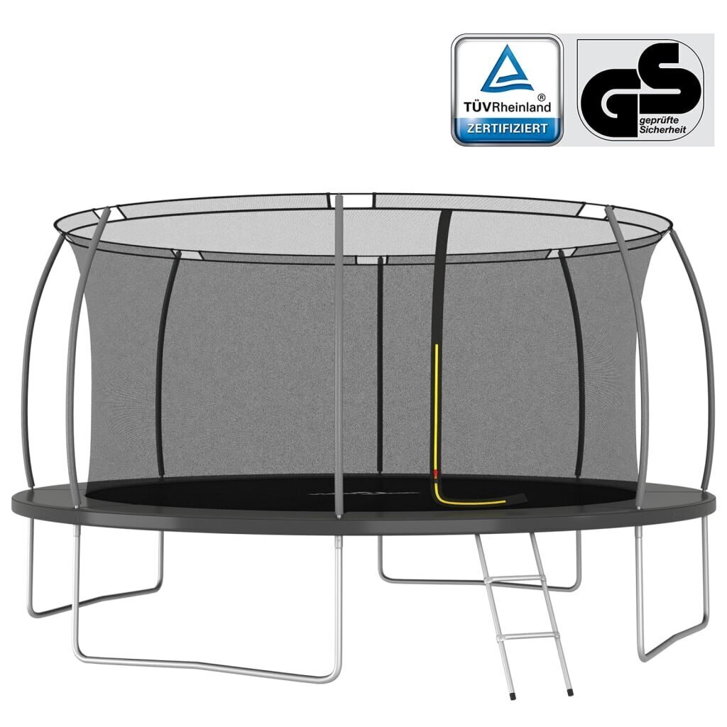 batutasvidaxl460x80cmapskritas150kgcopyof2ee5ereference  belsilt Apskritas vidaXL batutas 460x80cm 150kg saugumas