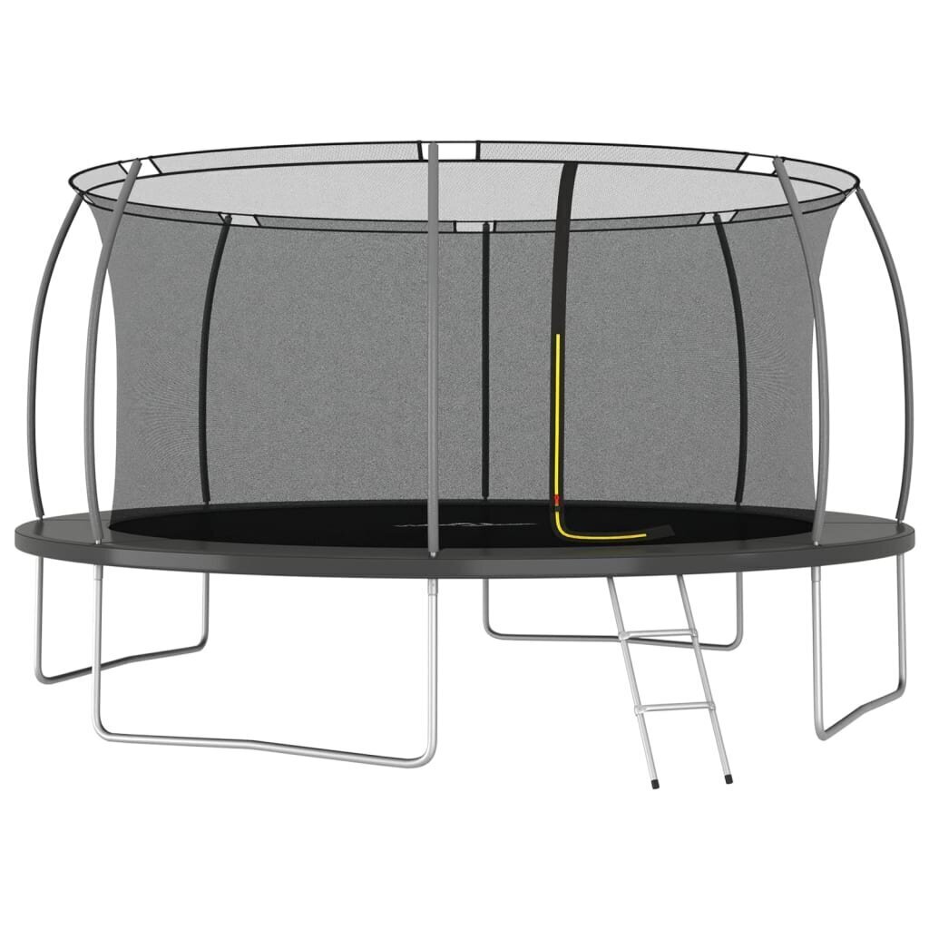 batutasvidaxl460x80cmapskritas150kgdd6ackainareference  belsilt Apskritas vidaXL batutas 460x80cm 150kg saugumas