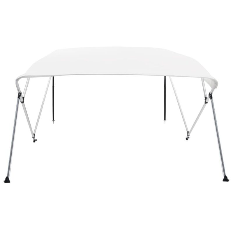 Bimini viršaus stogelis, 243x196x117cm, baltas - Image 4