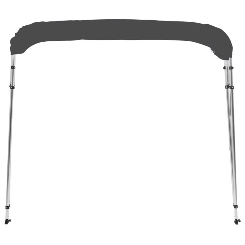 Bimini viršaus stogelis, antracito, 243x210x137cm, 4 lankai - Image 4