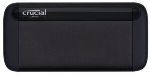 Crucial X8 Portable SSD 1TB  greita ir patvari duomenų saugykla