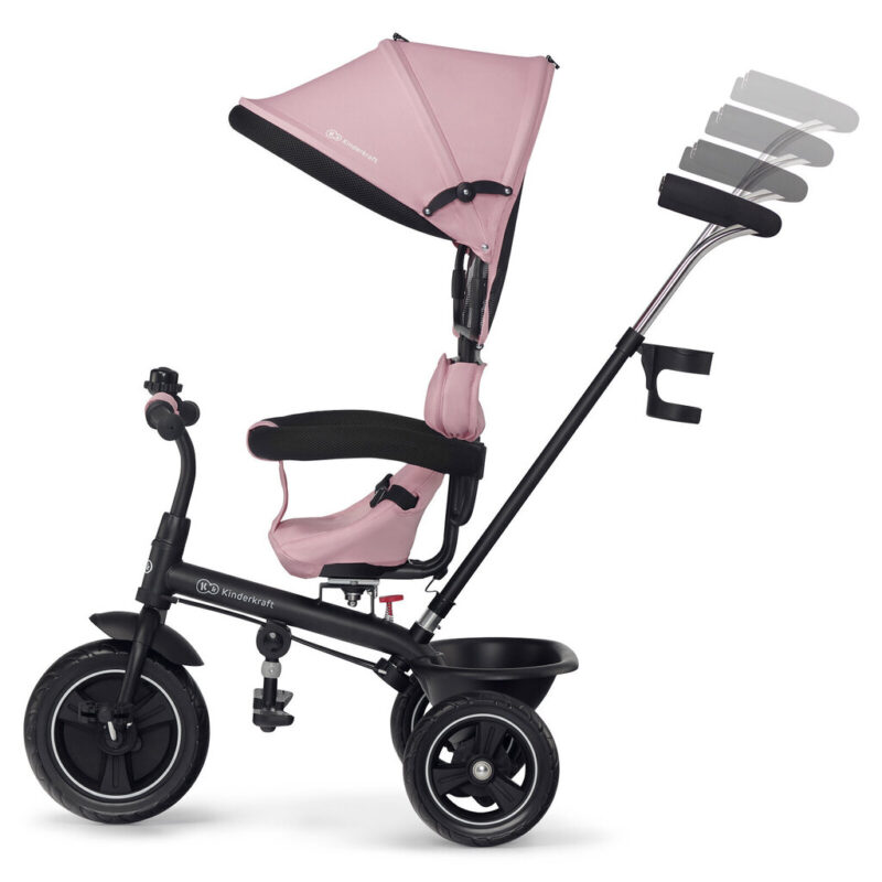 Daugiafunkcinis triratukas Kinderkraft Freeway, pink - Image 5
