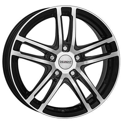 dezenttzblackpolishedlip75r185x11242571reference  belsilt Dezent Tz Black 75R18 5X11242 571  kokybiški ratlankiai