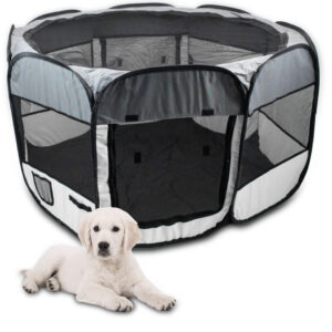 Didelis naminių gyvūnėlių maniežas | Tvirtas ir funkcionalus