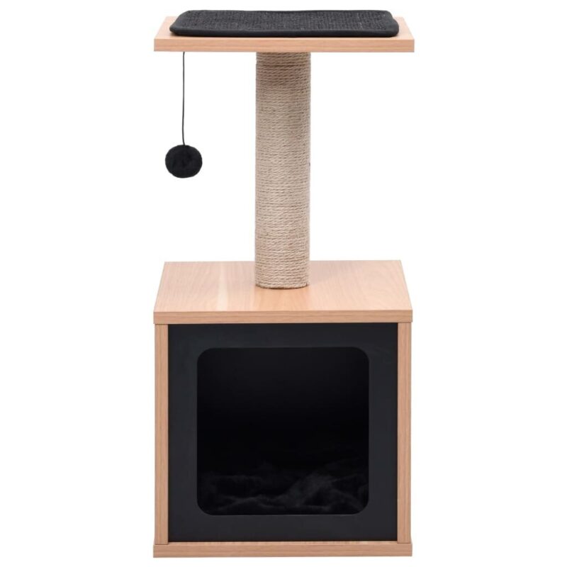 Draskyklė katėms vidaXL 62cm ruda – tvirta ir funkcionali
