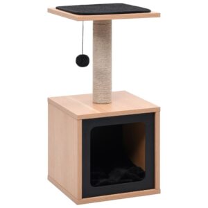 Draskyklė katėms vidaXL 62cm ruda – tvirta ir funkcionali