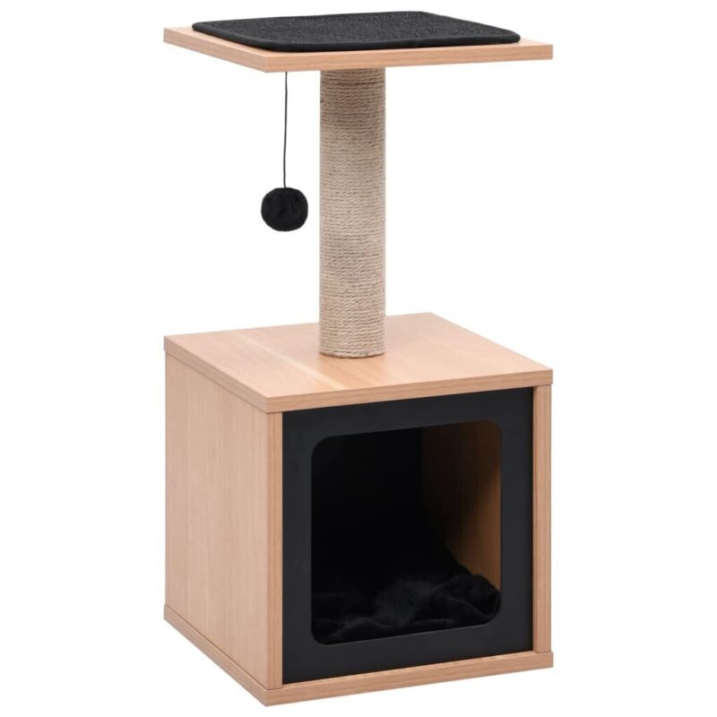 Draskyklė katėms vidaXL 62cm ruda – tvirta ir funkcionali